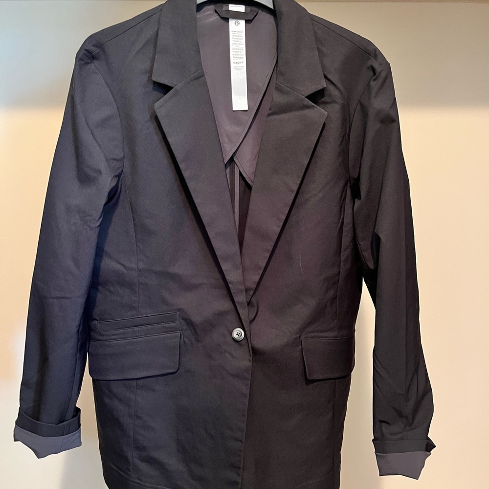 New without tags! Black Oversized Blazer Jacket - Picture 2 of 4
